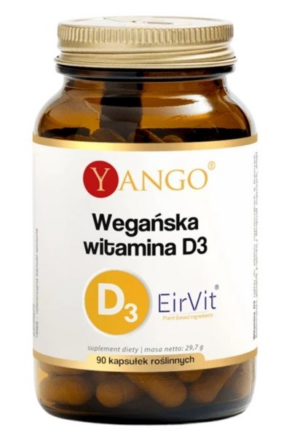 YANGO Wegańska witamina D3 (90 kaps.)