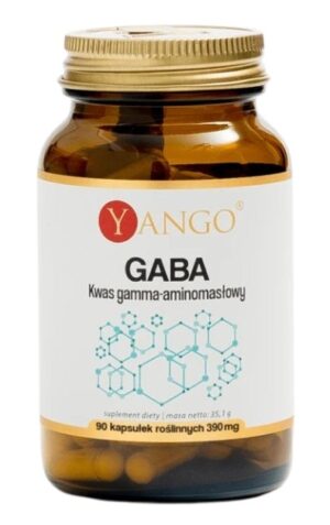 YANGO GABA - kwas gamma-aminomasłowy (90 kaps.)