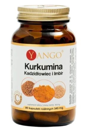 YANGO Kurkumina Kadzidłowiec i Imbir (90 kaps.)