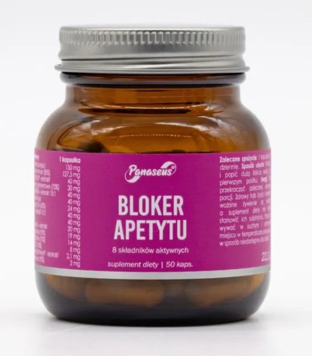 PANASEUS Bloker Apetytu (50 kaps.)