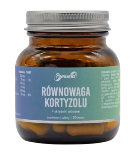 PANASEUS Równowaga kortyzolu (50 kaps.)