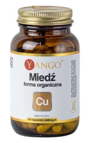 YANGO Miedź - Forma organiczna (90 kaps.)