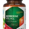 HEPATICA Berberine 97% HCL - Czysty ekstrakt - Berberyna 500 mg (60 kaps.)