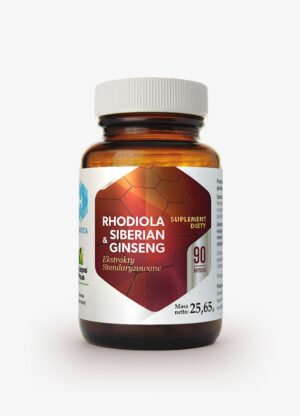 HEPATICA Rhodiola & Siberian Ginseng (90 kaps.)
