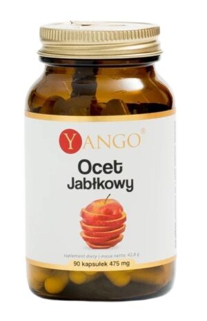 YANGO Ocet jabłkowy 475 mg  (90 kaps.)