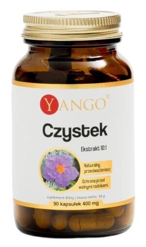 YANGO Czystek - ekstrakt 10:1 (90 kaps.)