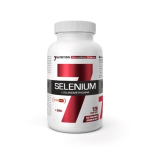 7NUTRITION Selenium L-selenomethionine + Zinc - Selen + Cynk (120 kaps.)