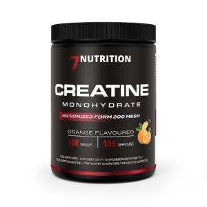 7NUTRITION Creatine Monohydrate Orange - Monohydrat Kreatyny - smak pomarańcza (500 g)