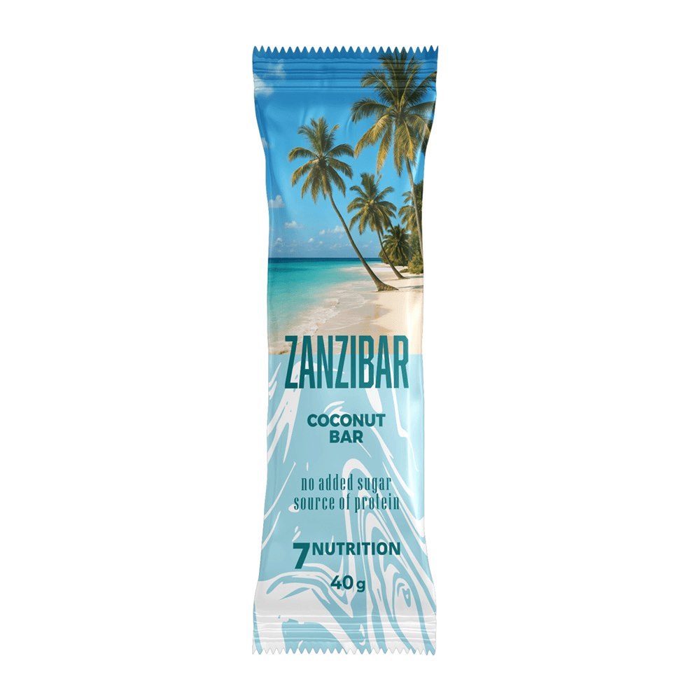 7NUTRITION Baton proteinowy Zanzibar - smak kokosowy (40 g)