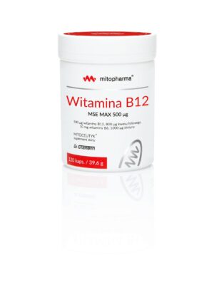 DR. ENZMANN MSE Witamina B12 MSE MAX (120 kaps.)