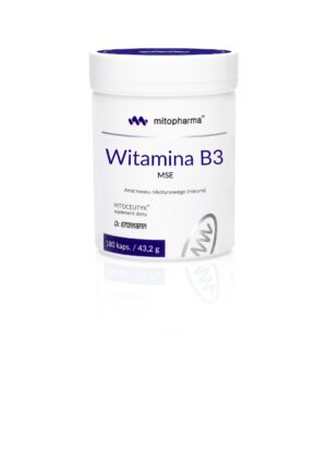 DR. ENZMANN MSE Witamina B3 MSE (180 kaps.)