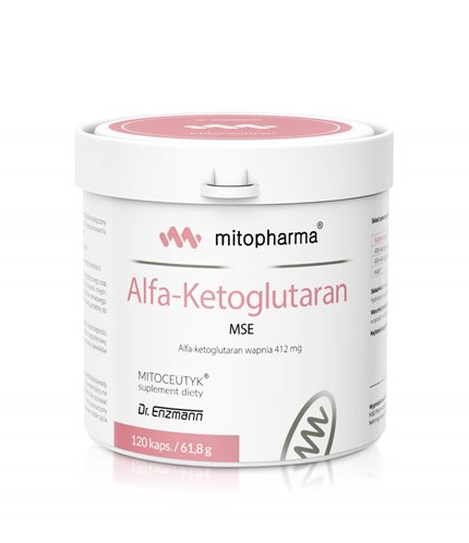 DR. ENZMANN MSE Alfa-Ketoglutaran MSE (120 kaps.)
