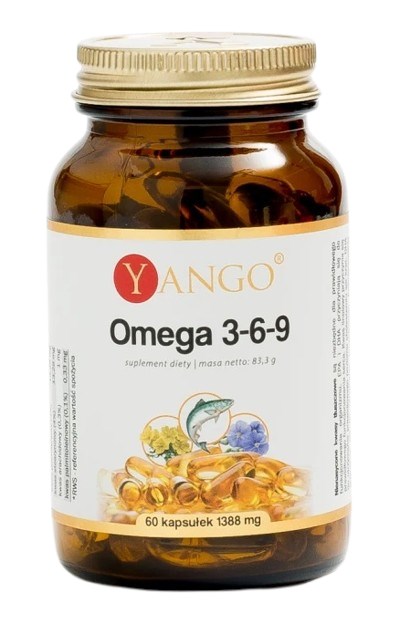 YANGO Omega 3-6-9 (60 kaps.)