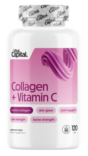 VITALCAPITAL Collagen + Vitamin C (120 kaps.)