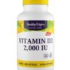 HEALTHY ORIGINS Vitamin D3 2000 IU - Witamina D (360 kaps.)