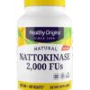 HEALTHY ORIGINS Natural Nattokinase 2000FUs - Nattokinaza 100 mg (60 kaps.)