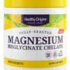 HEALTHY ORIGINS Magnesium Bisglycinate Chelate - Chelat Magenzu w proszku (227 g)