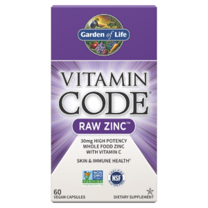 GARDEN OF LIFE Vitamin Code RAW Zinc - Cynk (60 kaps.)