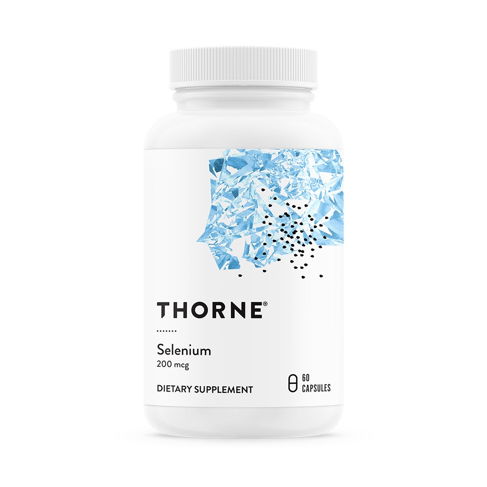 THORNE RESEARCH Selenium - Selen 200 mcg (60 kaps.)