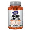 NOW FOODS Amino Complete - Kompleks Aminokwasów (120 kaps.)