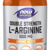 NOW FOODS L-Arginine 1000 mg Double Strength - L-Arginina 1000 mg (180 tabl.)