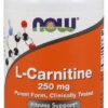 NOW FOODS L-Karnityna Carnipure 250 mg (60 kaps.)