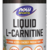 NOW FOODS L-Carnitine Liquid 1000 mg Tropical Punch - L-Karnityna 1000 mg Smak Topical (473 ml)