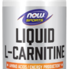 NOW FOODS L-Carnitine Liquid 1000 mg Citrus - L-Karnityna 1000 mg Smak Cytrusowy (946 ml)