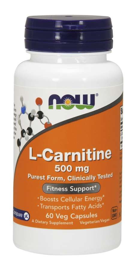 NOW FOODS L-Karnityna Carnipure (60 kaps.)