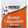 NOW FOODS Acetyl L-Karnityna HCI 500 mg (50 kaps.)