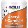 NOW FOODS Acetylo-l-karnityna 750 mg (90 tabl.)