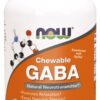 NOW FOODS Chewable GABA  - do ssania (90 tabl.)