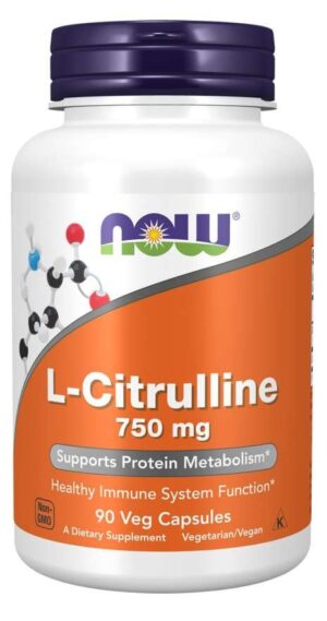 NOW FOODS L-Citrulline 750 mg (90 kaps.)