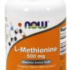 NOW FOODS L-Metionina (100 kaps.)