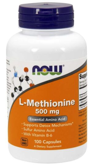 NOW FOODS L-Metionina (100 kaps.)