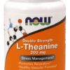 NOW FOODS Double Strength L-Theanine 200 mg - L-Teanina 200 mg (60 kaps.)