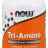 NOW FOODS Tri-Amino - L-Arginina + L-Ornityna + L-Lizyna (120 kaps.)