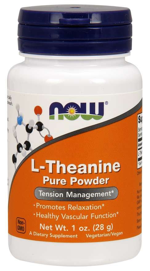NOW FOODS L-Theanine Pure Powder - L-Teanina (28 g)