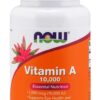 NOW FOODS Witamina A 10000 IU (100 kaps.)