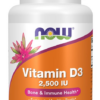 NOW FOODS Witamina D3 2500 IU (180 kaps.)