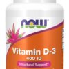 NOW FOODS Vitamin D-3 (180 kaps.)