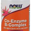 NOW FOODS Co-Enzyme B-Complex Kompleks Witamin z grupy B + Kwas alfa liponowy + Koenzym Q10 (60 kaps.)