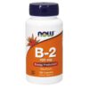 NOW FOODS Witamina B2 - Ryboflawina 100 mg (100 kaps.)
