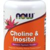 NOW FOODS Cholina i Inozytol (100 kaps.)