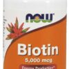 NOW FOODS Biotyna - Biotin 5000 mcg (60 kaps.)