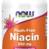 NOW FOODS Niacyna flush-free (Niacin) 250 mg (180 kaps.)