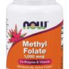 NOW FOODS Methyl Folate Quatrefolic - Kwas foliowy 1000 mcg (90 tabl.)