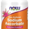 NOW FOODS Sodium Ascorbate - Vitamin C Powder - Wiitamina C buforowana - L-Askorbinian Sodu (227 g)