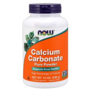 NOW FOODS Calcium Carbonate - Węglan Wapnia (340 g)