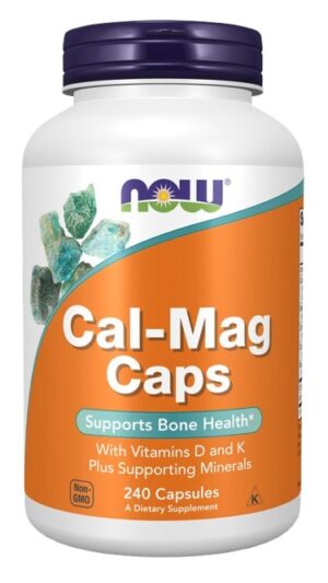 NOW FOODS Cal-Mag Caps (240 kaps.)